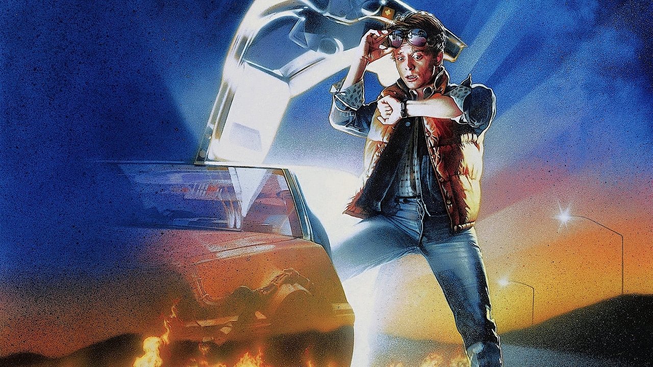 Back to the Future (1985) backdrop artwork