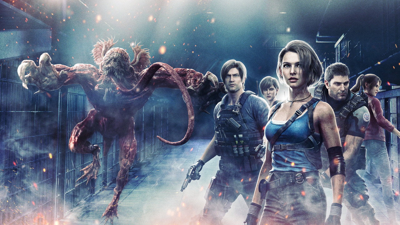 Resident Evil: Death Island (2023) backdrop artwork