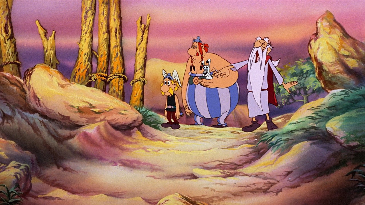 Asterix and the Big Fight (1989) backdrop artwork