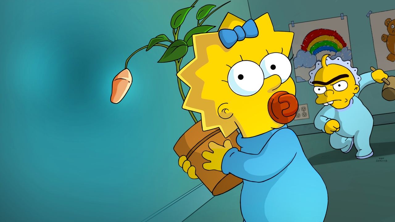 Maggie Simpson in "The Longest Daycare" (2012) backdrop artwork
