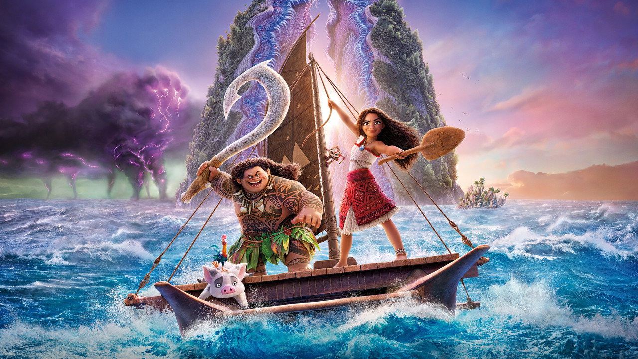Moana 2 (2024) backdrop artwork