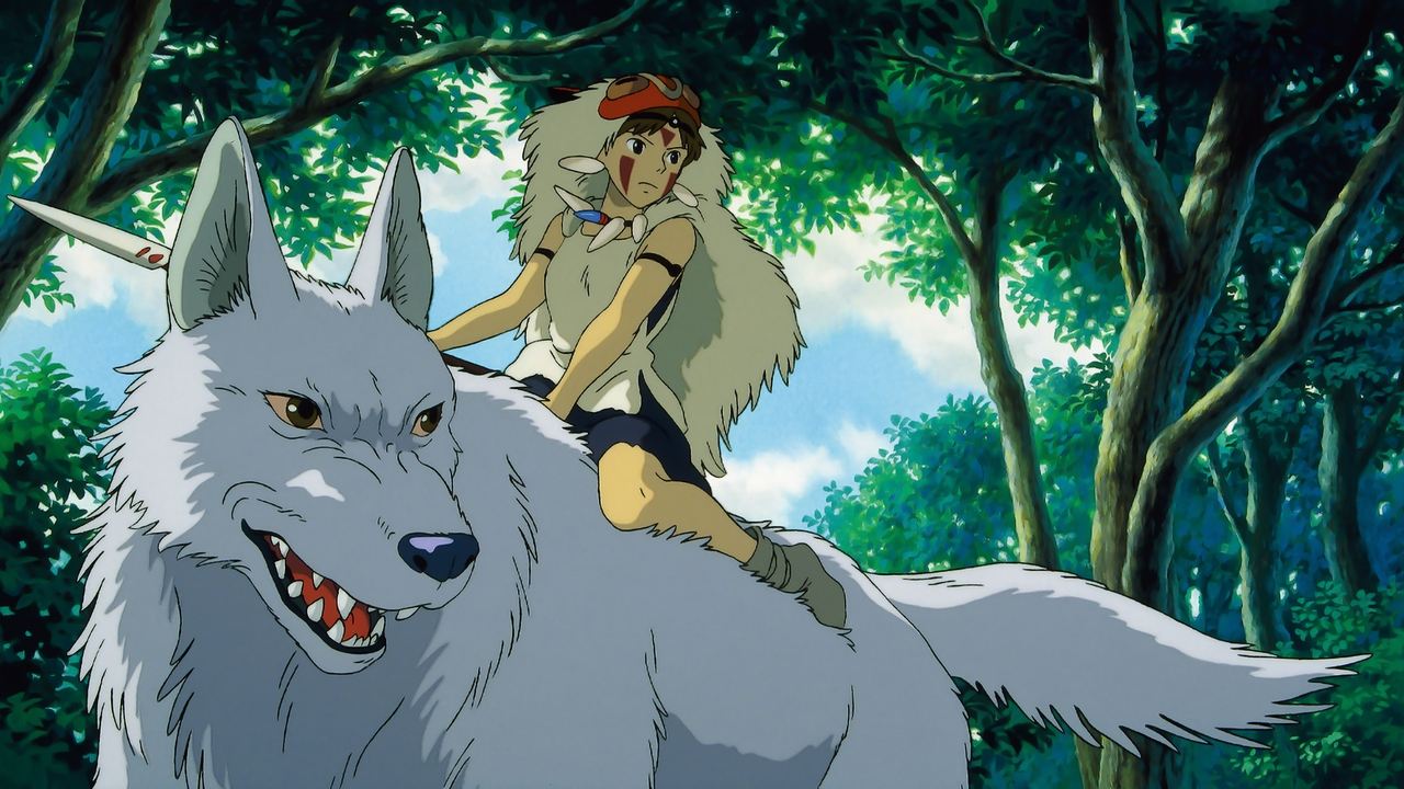 Princess Mononoke (1997) backdrop artwork