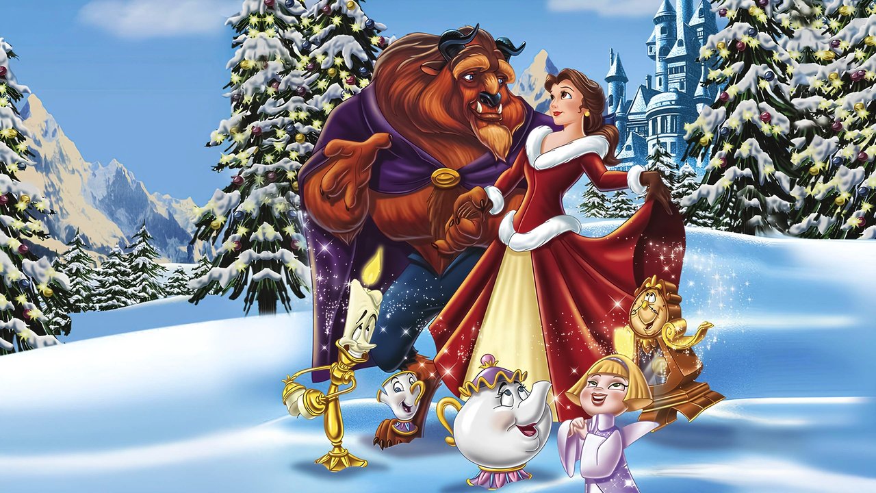 Beauty and the Beast: The Enchanted Christmas (1997) backdrop artwork