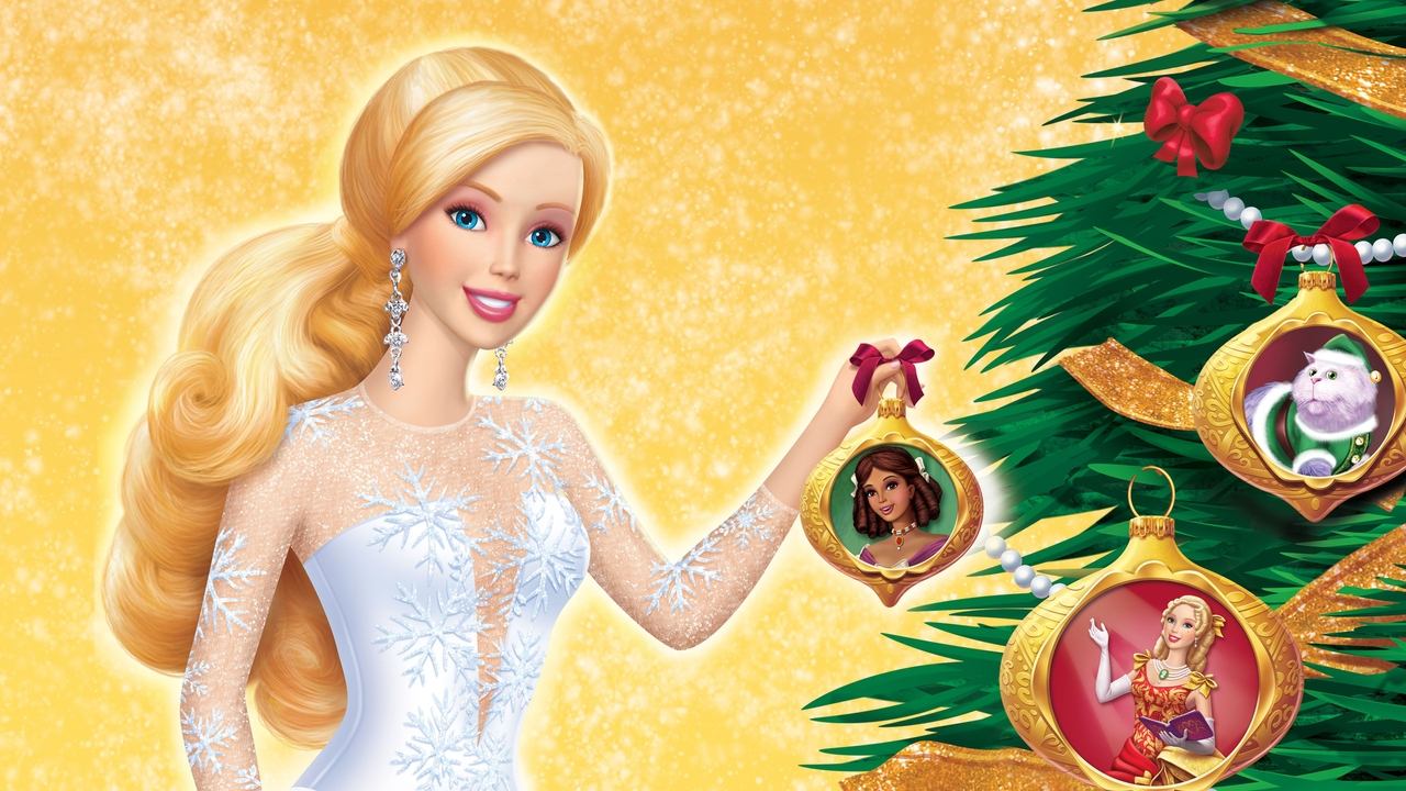 Barbie in 'A Christmas Carol' (2008) backdrop artwork