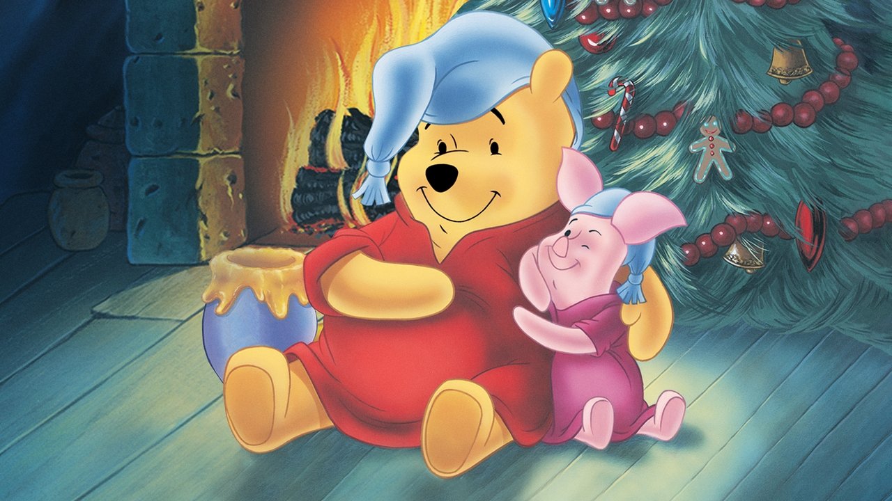Winnie the Pooh: A Very Merry Pooh Year (2002) backdrop artwork