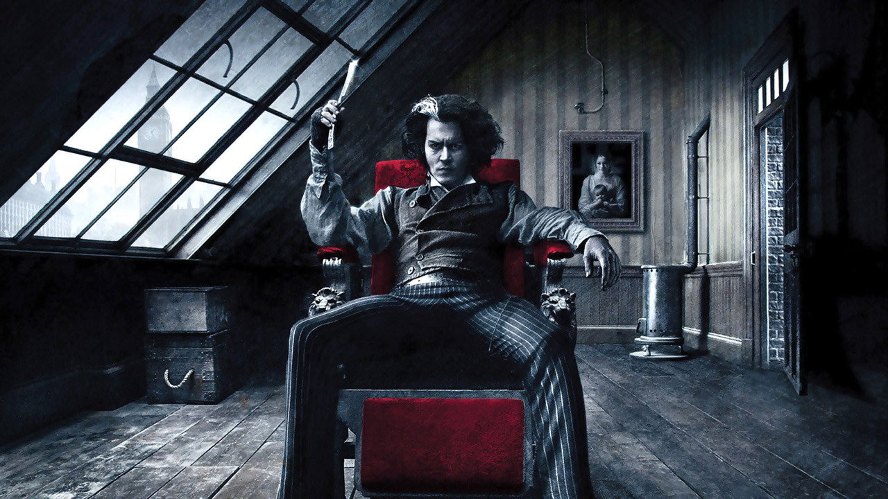 Sweeney Todd: The Demon Barber of Fleet Street (2007) backdrop artwork
