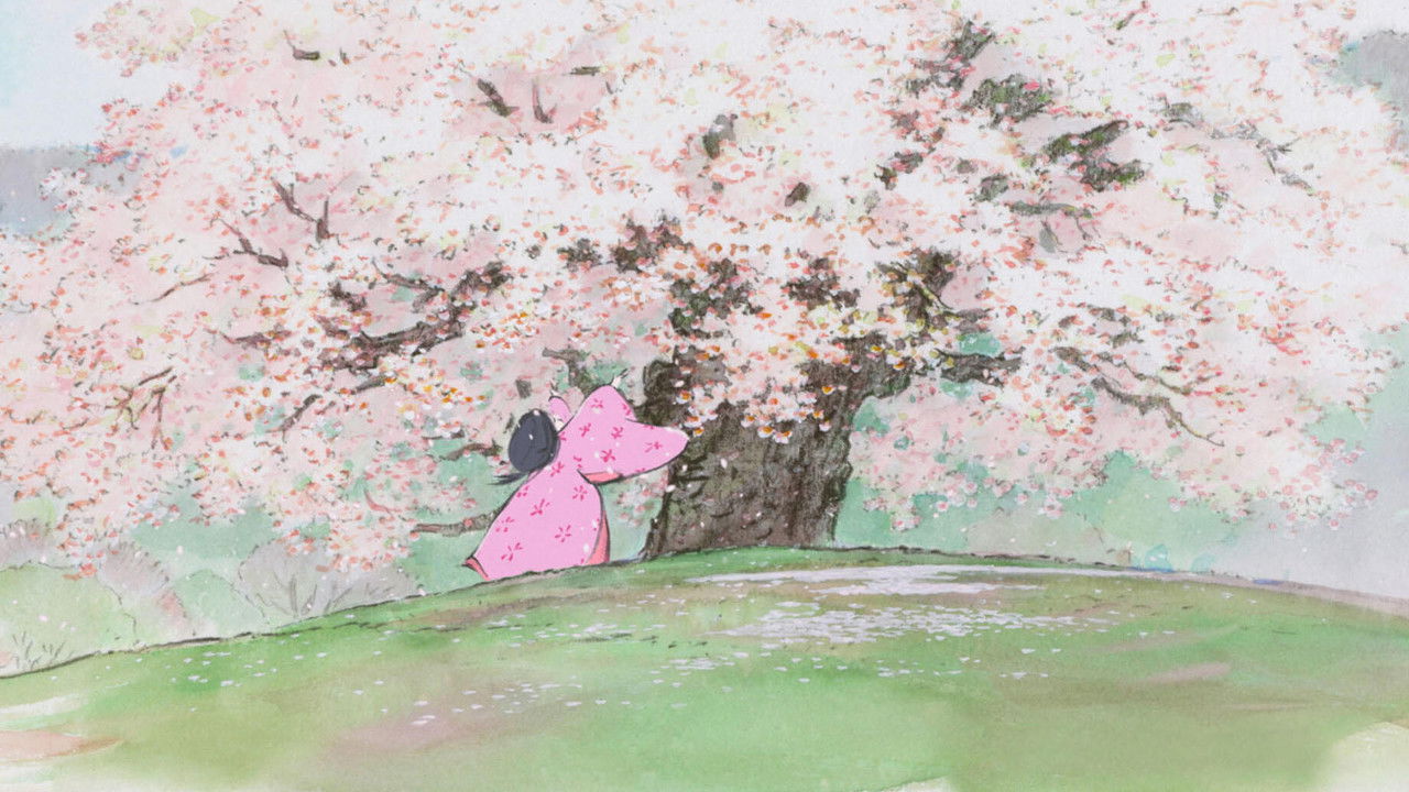 The Tale of The Princess Kaguya (2013) backdrop artwork