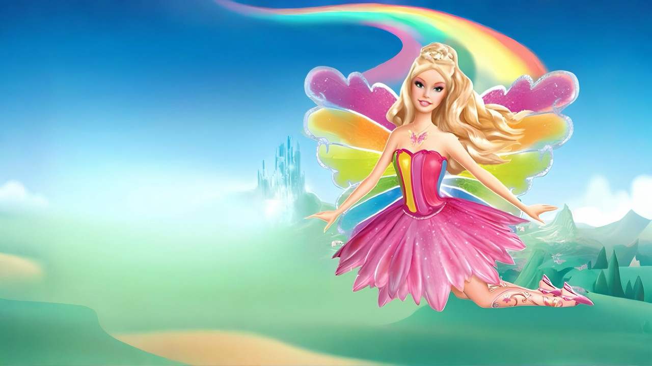 Barbie Fairytopia: Magic of the Rainbow (2007) backdrop artwork