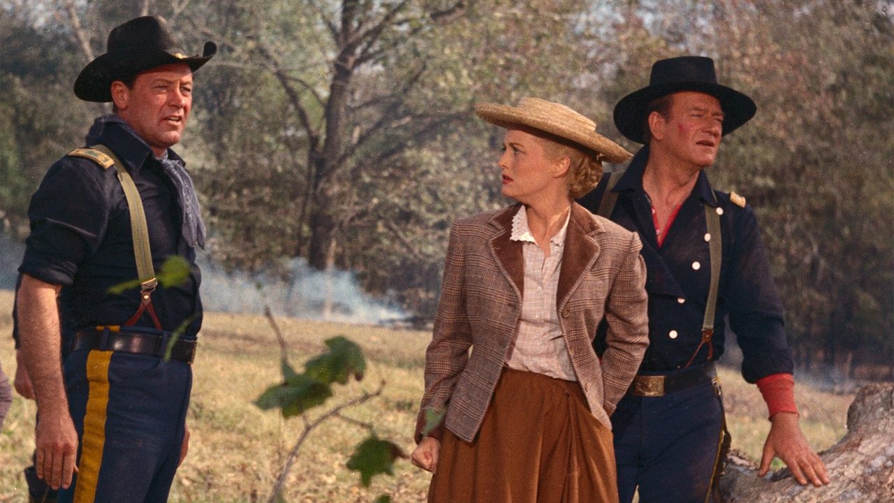 The Horse Soldiers (1959) backdrop artwork