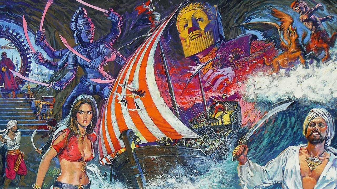 The Golden Voyage of Sinbad (1973) backdrop artwork