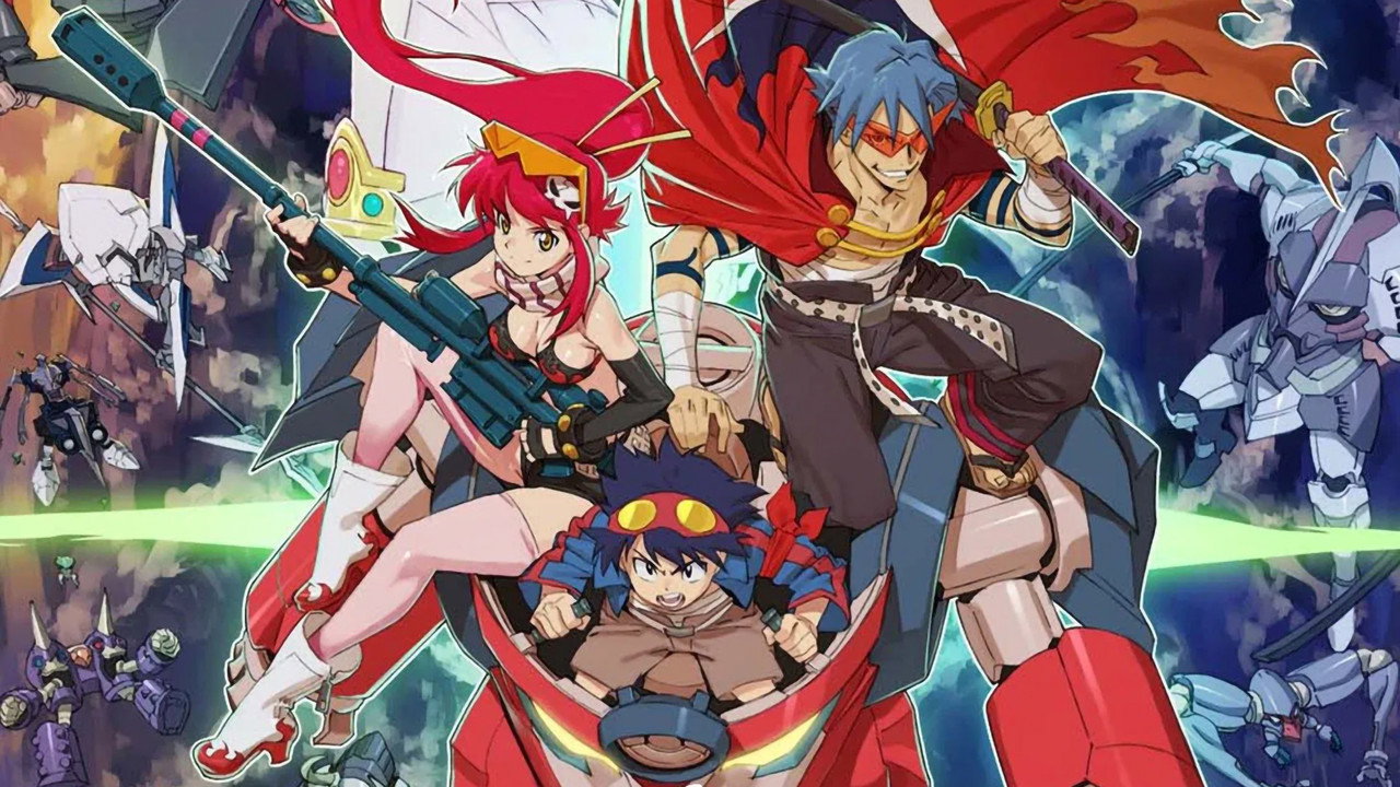 Gurren Lagann The Movie: Childhood's End (2008) backdrop artwork