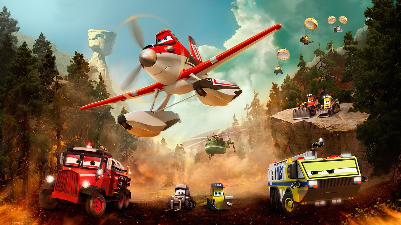 Planes: Fire & Rescue (2014) backdrop artwork