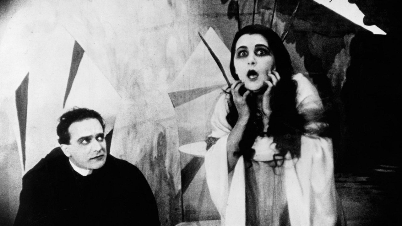 The Cabinet of Dr. Caligari (1920) backdrop artwork