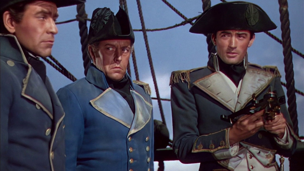 Captain Horatio Hornblower R.N. (1951) backdrop artwork
