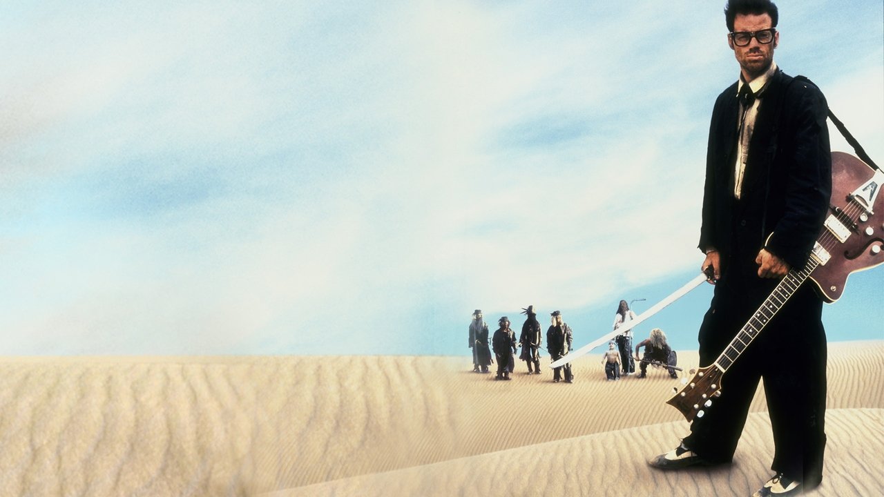 Six-String Samurai (1998) backdrop artwork