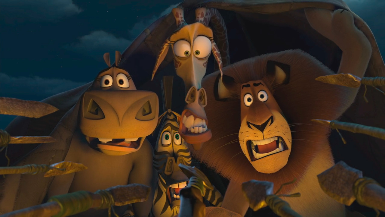 Merry Madagascar (2009) backdrop artwork