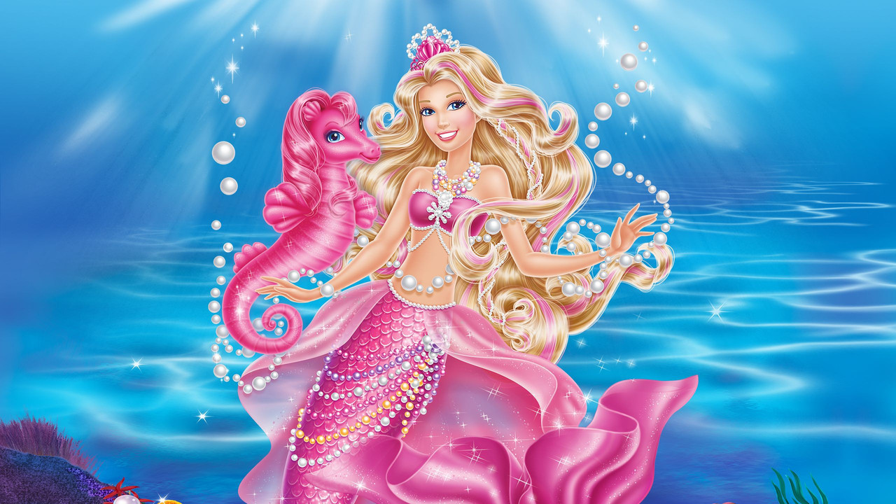 Barbie: The Pearl Princess (2014) backdrop artwork