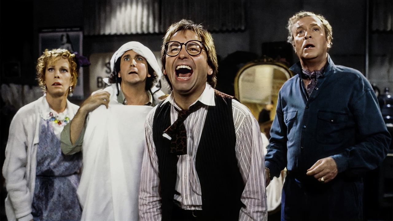 Noises Off... (1992) backdrop artwork