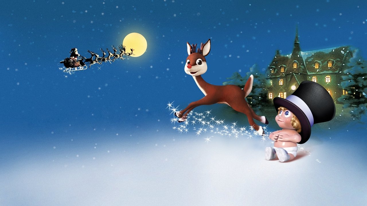 Rudolph's Shiny New Year (1976) backdrop artwork