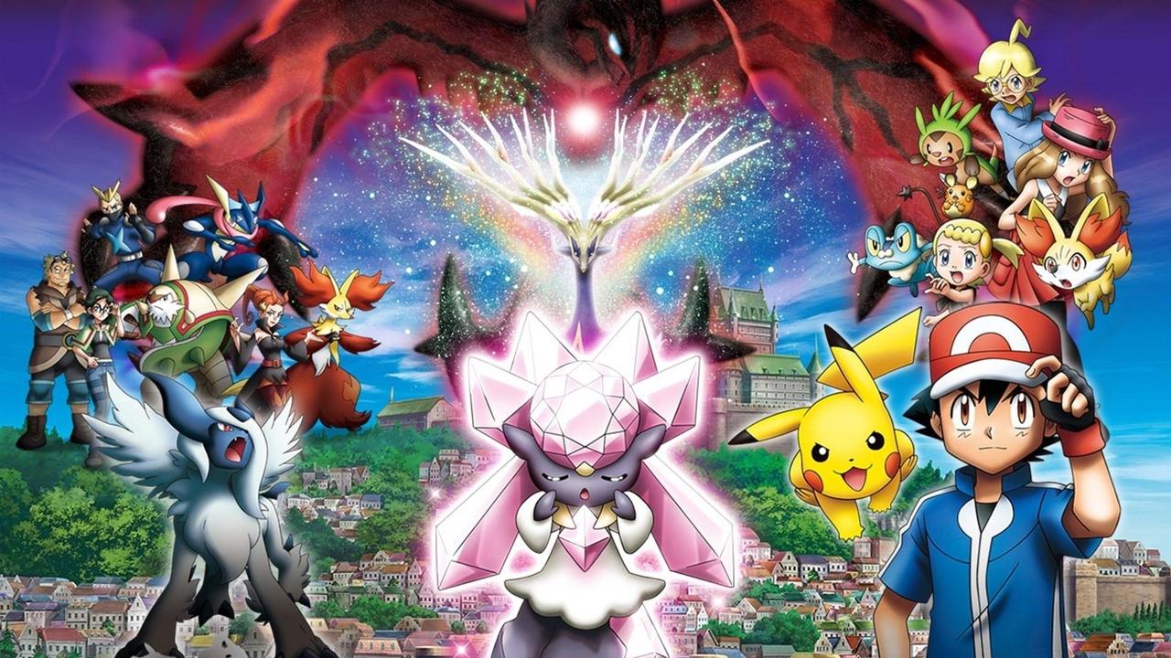 Pokémon the Movie: Diancie and the Cocoon of Destruction (2014) backdrop artwork