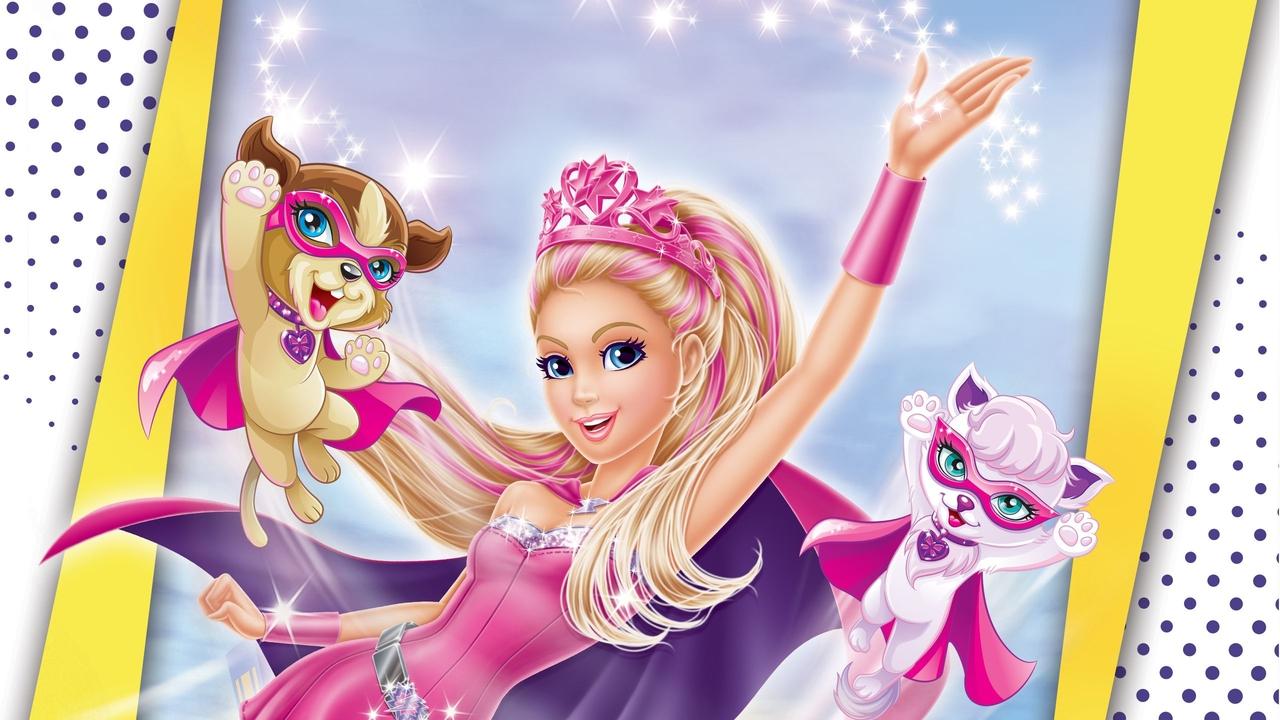 Barbie in Princess Power (2015) backdrop artwork