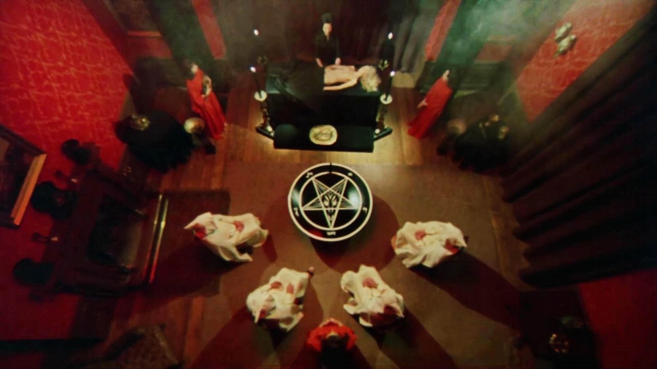 The Satanic Rites of Dracula (1973) backdrop artwork