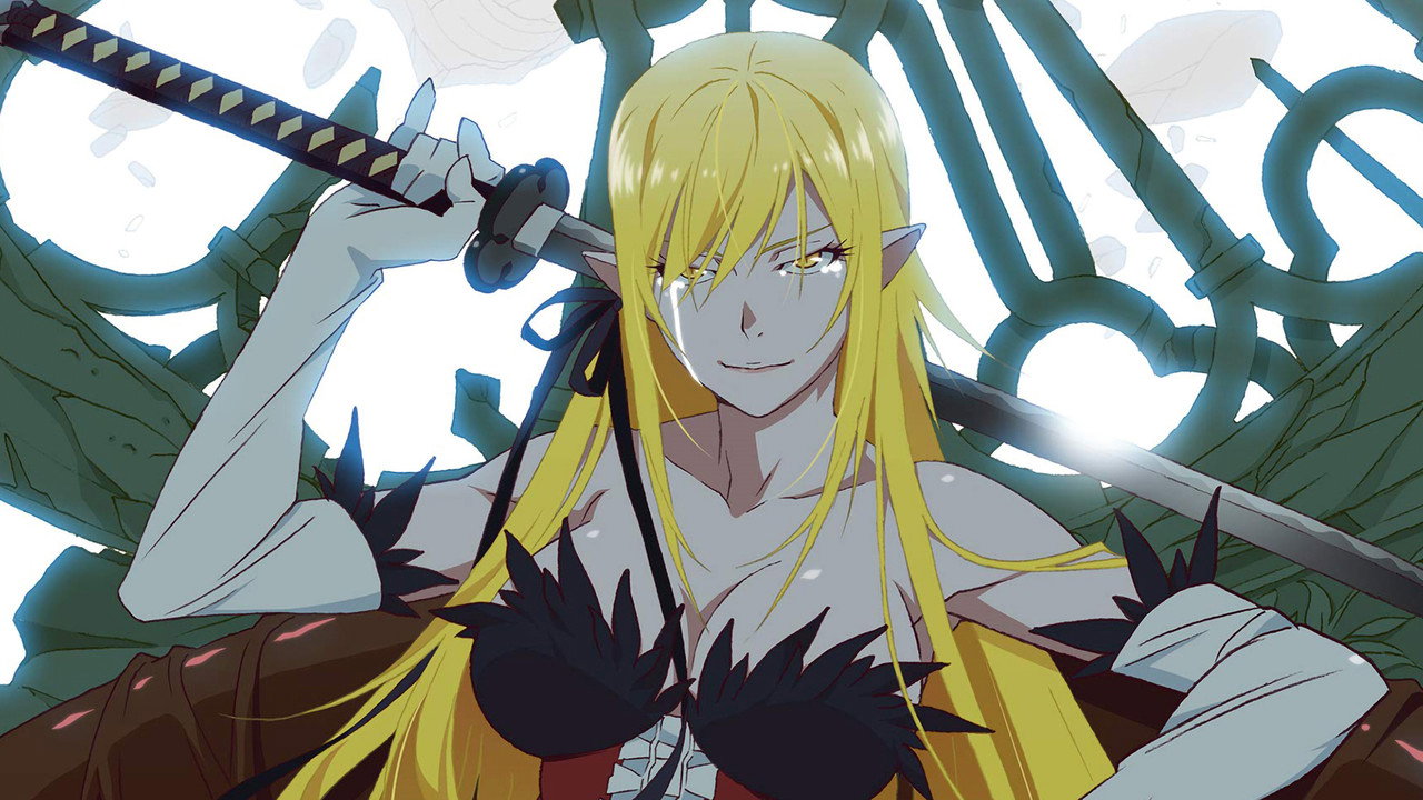 Kizumonogatari Part 3: Reiketsu (2017) backdrop artwork