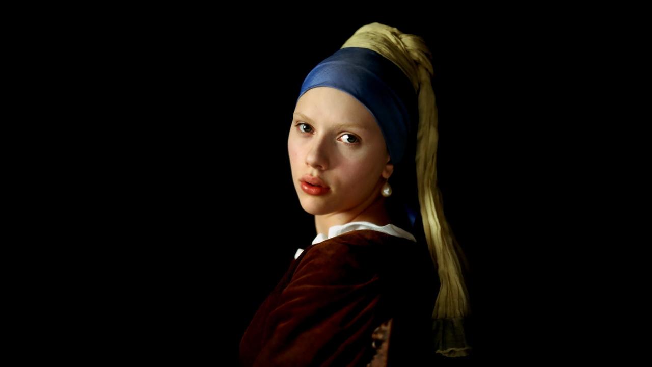 Girl with a Pearl Earring (2003) backdrop artwork
