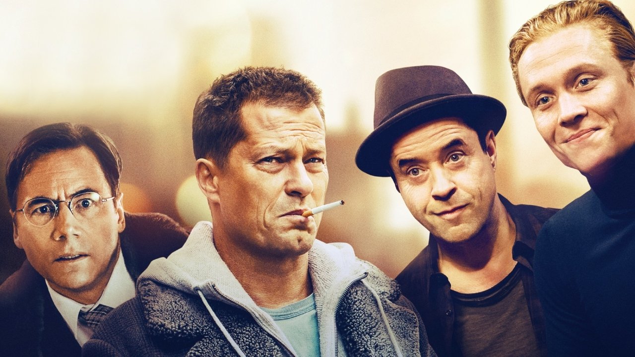 Four Against the Bank (2016) backdrop artwork