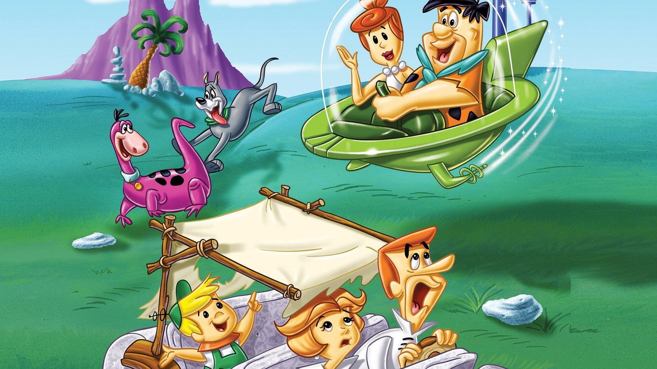 The Jetsons Meet the Flintstones (1987) backdrop artwork