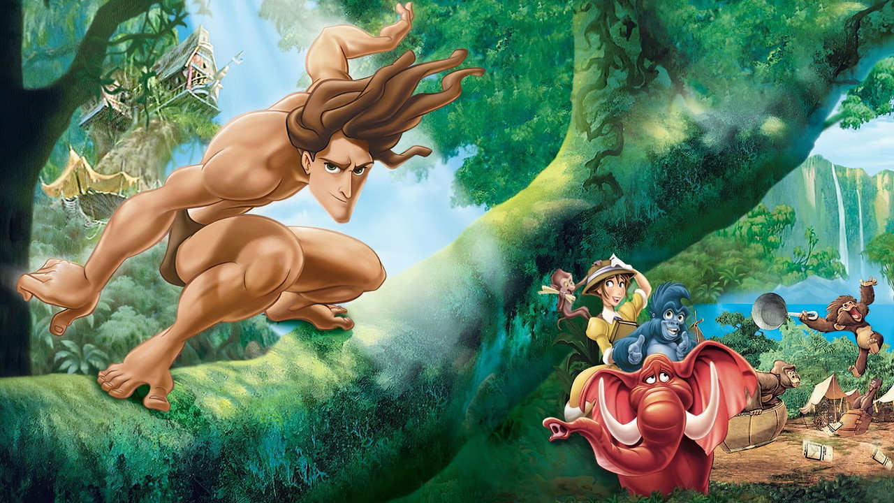 Tarzan (1999) backdrop artwork