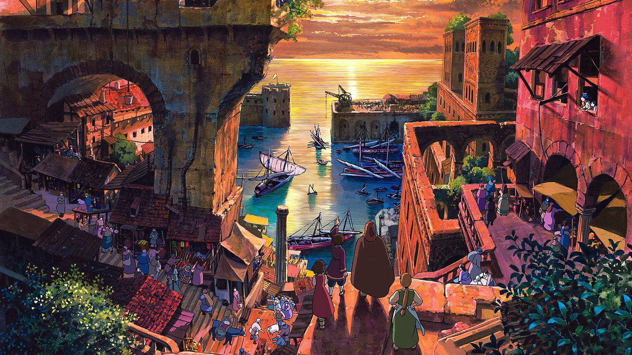 Tales from Earthsea (2006) backdrop artwork
