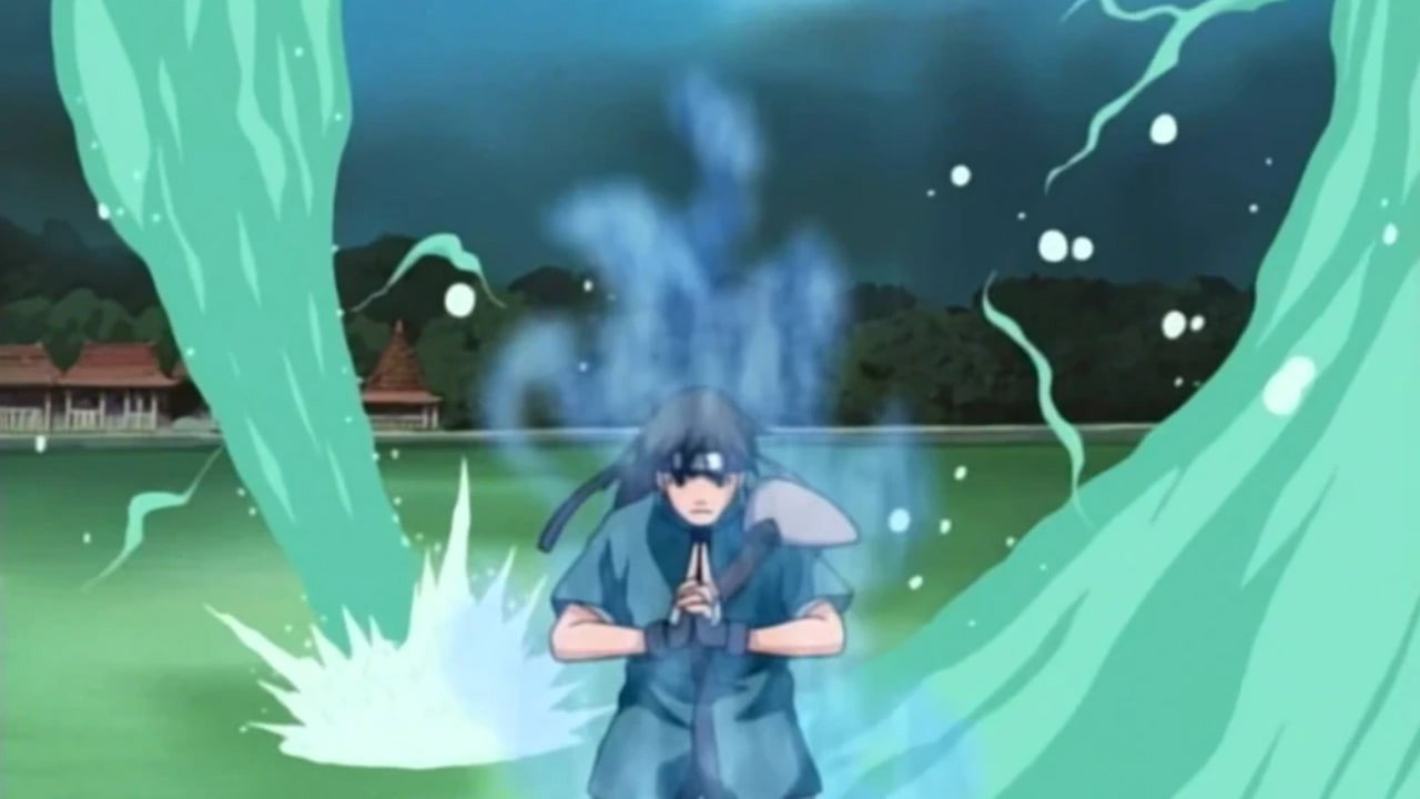 Naruto: The Lost Story - Mission: Protect the Waterfall Village! (2003) backdrop artwork