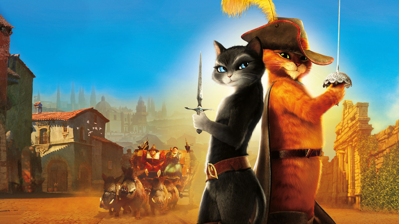 Puss in Boots (2011) backdrop artwork