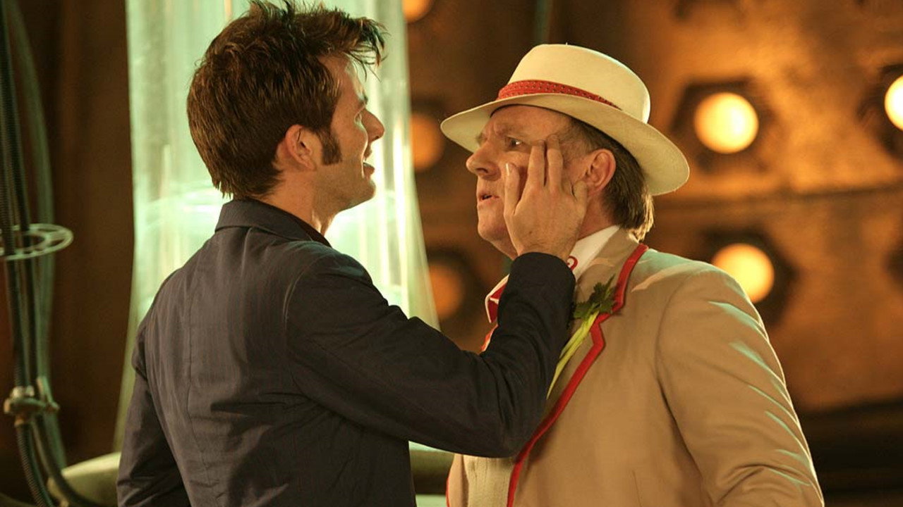 Doctor Who: Time Crash (2007) backdrop artwork