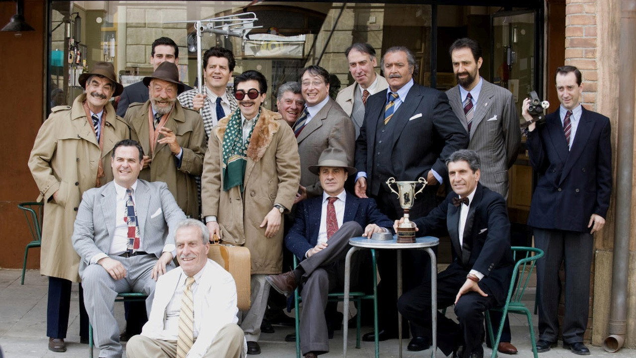 The Friends at the Margherita Café (2009) backdrop artwork