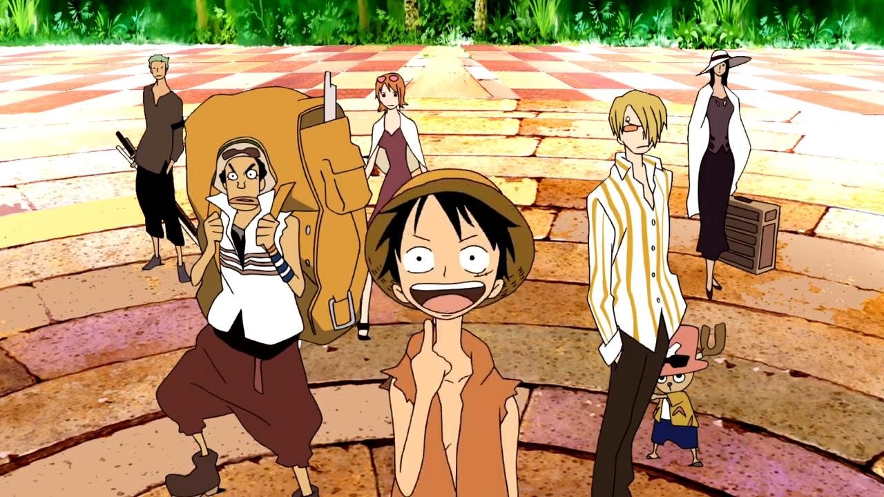 One Piece: Baron Omatsuri and the Secret Island (2005) backdrop artwork