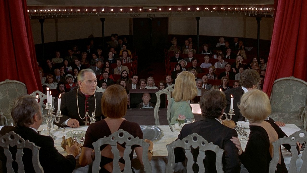 The Discreet Charm of the Bourgeoisie (1972) backdrop artwork