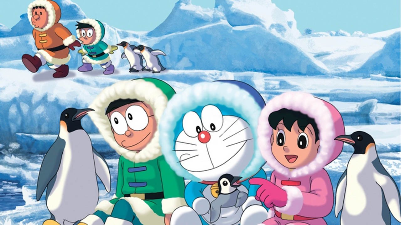 Doraemon: Nobita's Great Adventure in the Antarctic Kachi Kochi (2017) backdrop artwork
