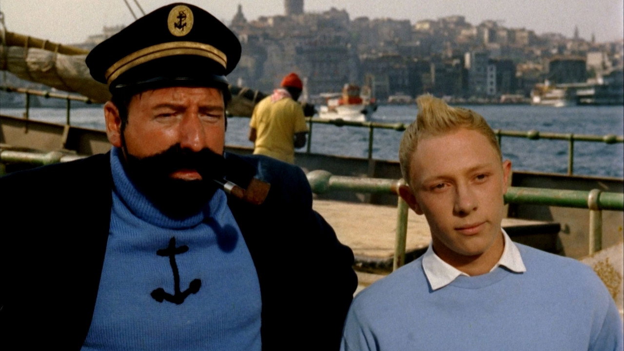 Tintin and the Mystery of the Golden Fleece (1961) backdrop artwork