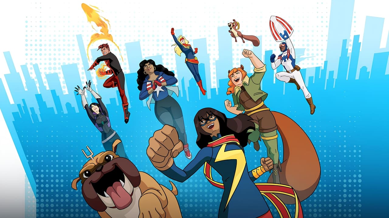Marvel Rising: Secret Warriors (2018) backdrop artwork
