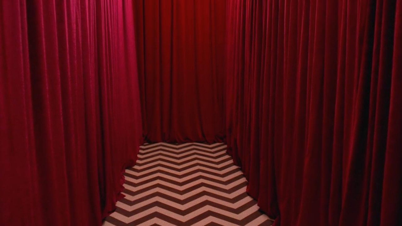 Behind the Red Curtain (2017) backdrop artwork