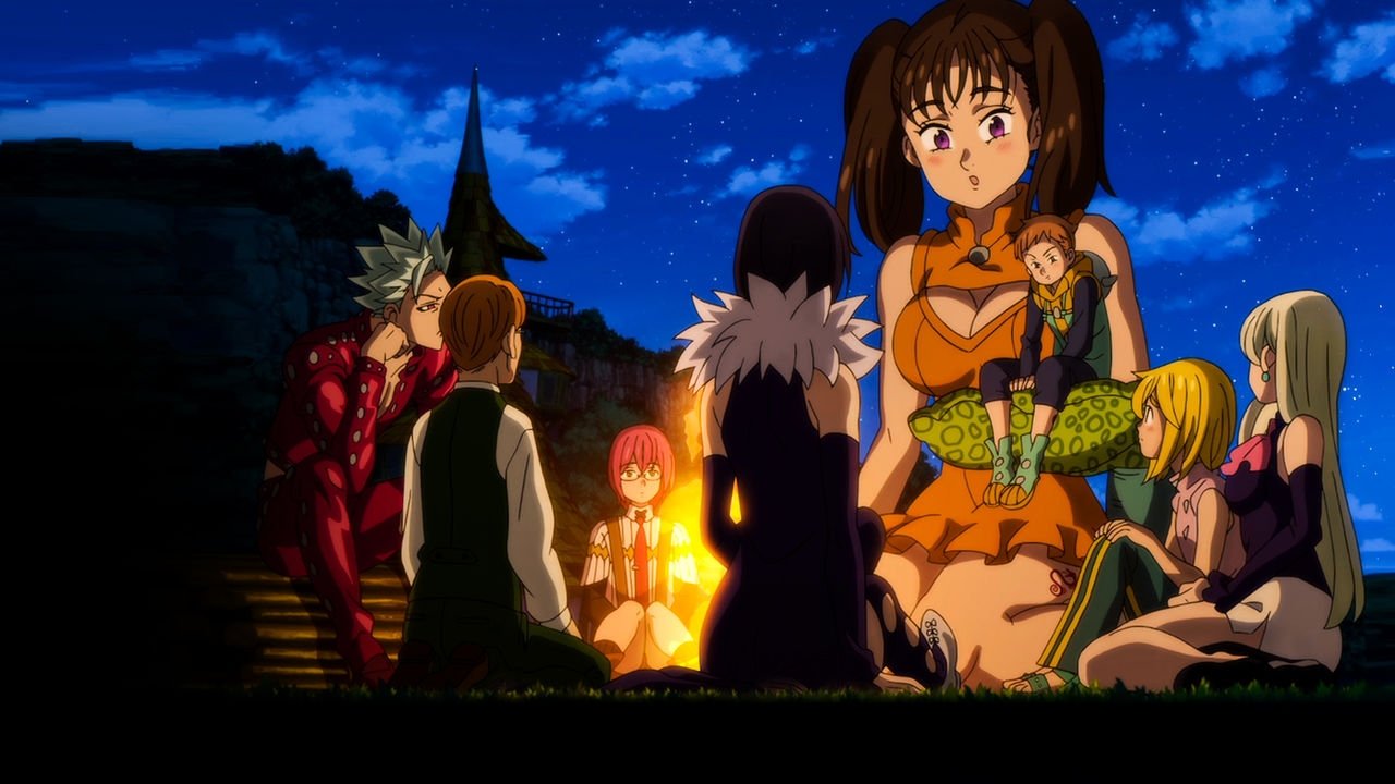 The Seven Deadly Sins: Prisoners of the Sky (2018) backdrop artwork
