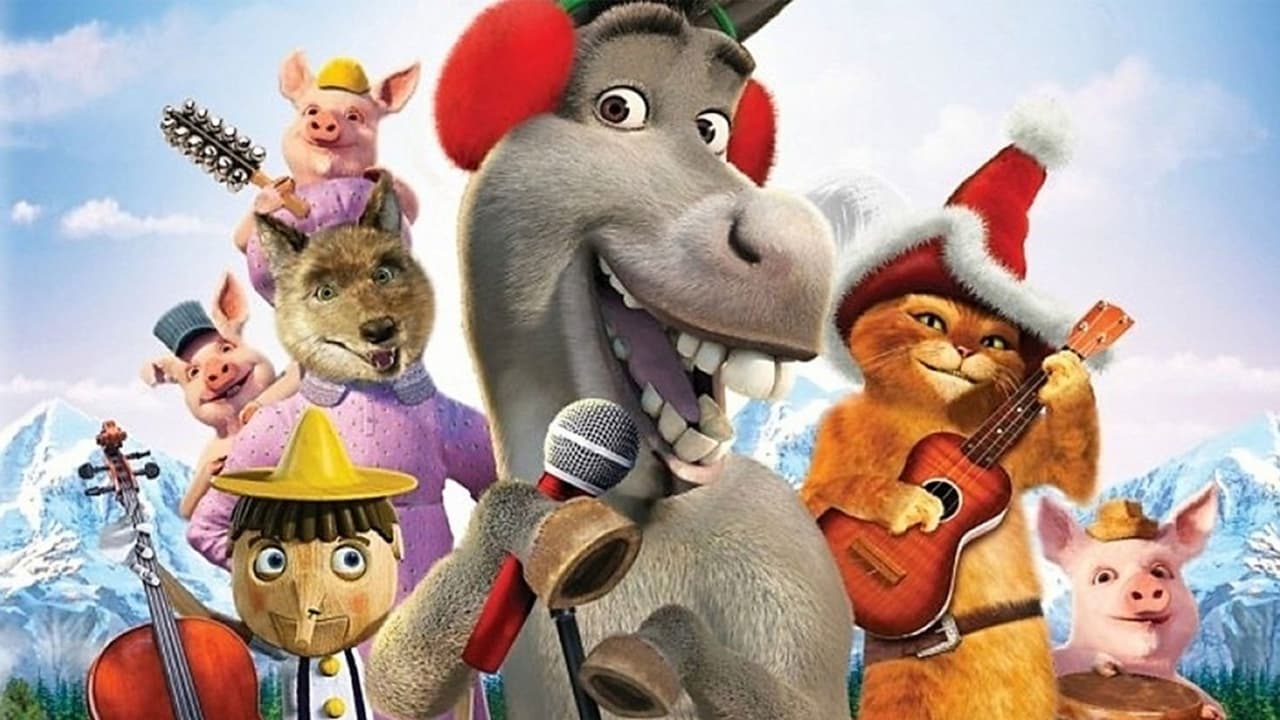 Donkey's Christmas Shrektacular (2010) backdrop artwork