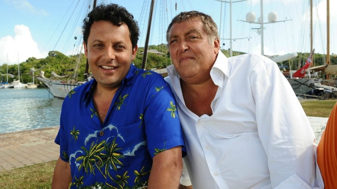 A Summer in the Caribbean (2009) backdrop artwork