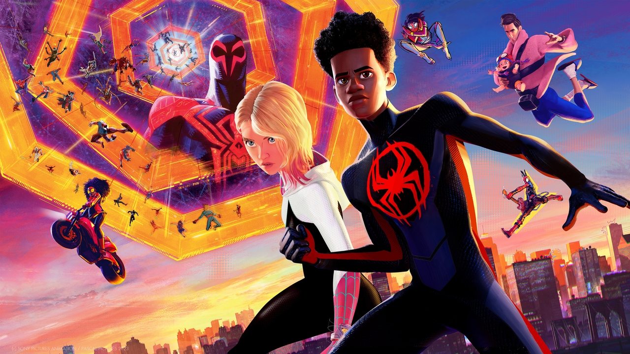 Spider-Man: Across the Spider-Verse (2023) backdrop artwork