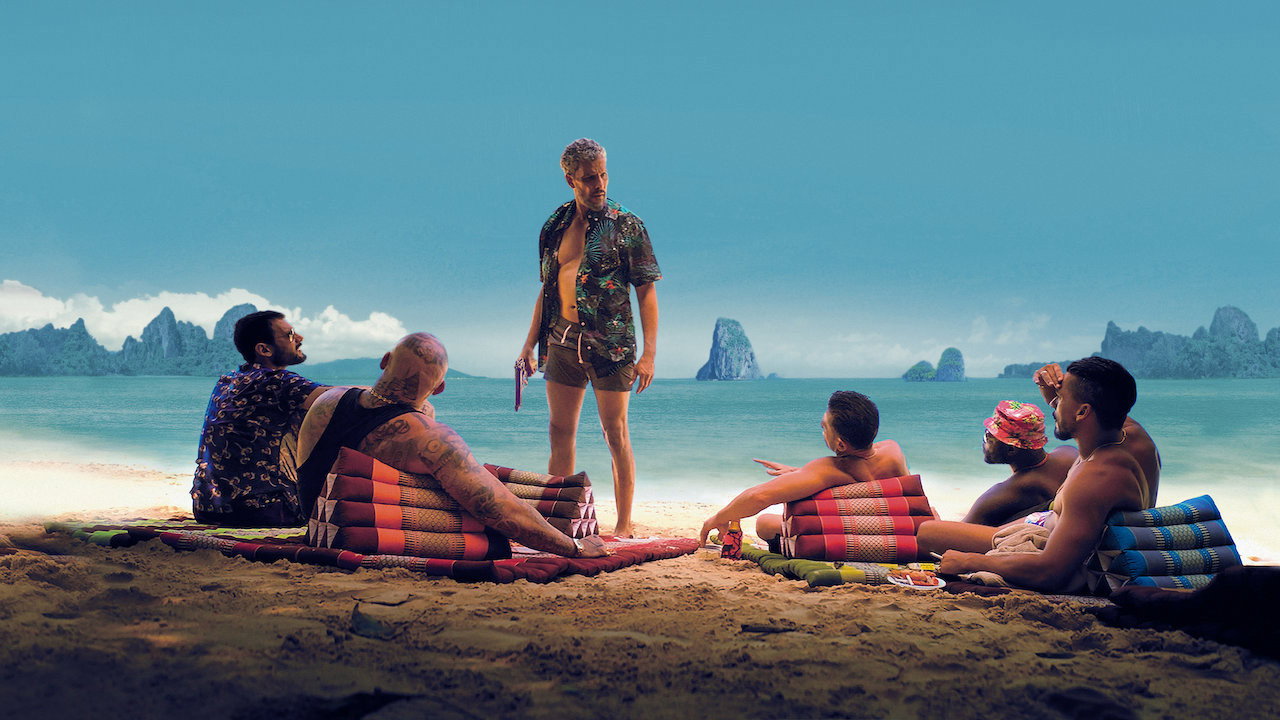 Paradise Beach (2019) backdrop artwork