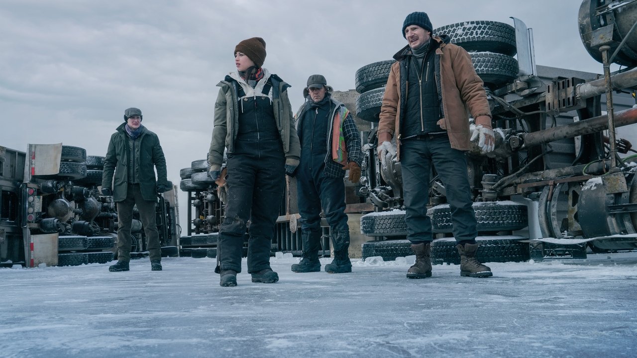 The Ice Road (2021) backdrop artwork