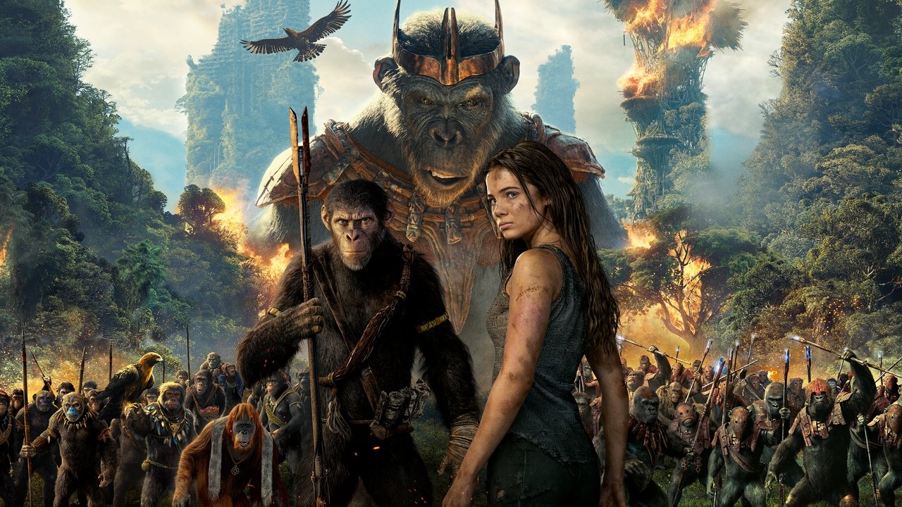 Kingdom of the Planet of the Apes (2024) backdrop artwork