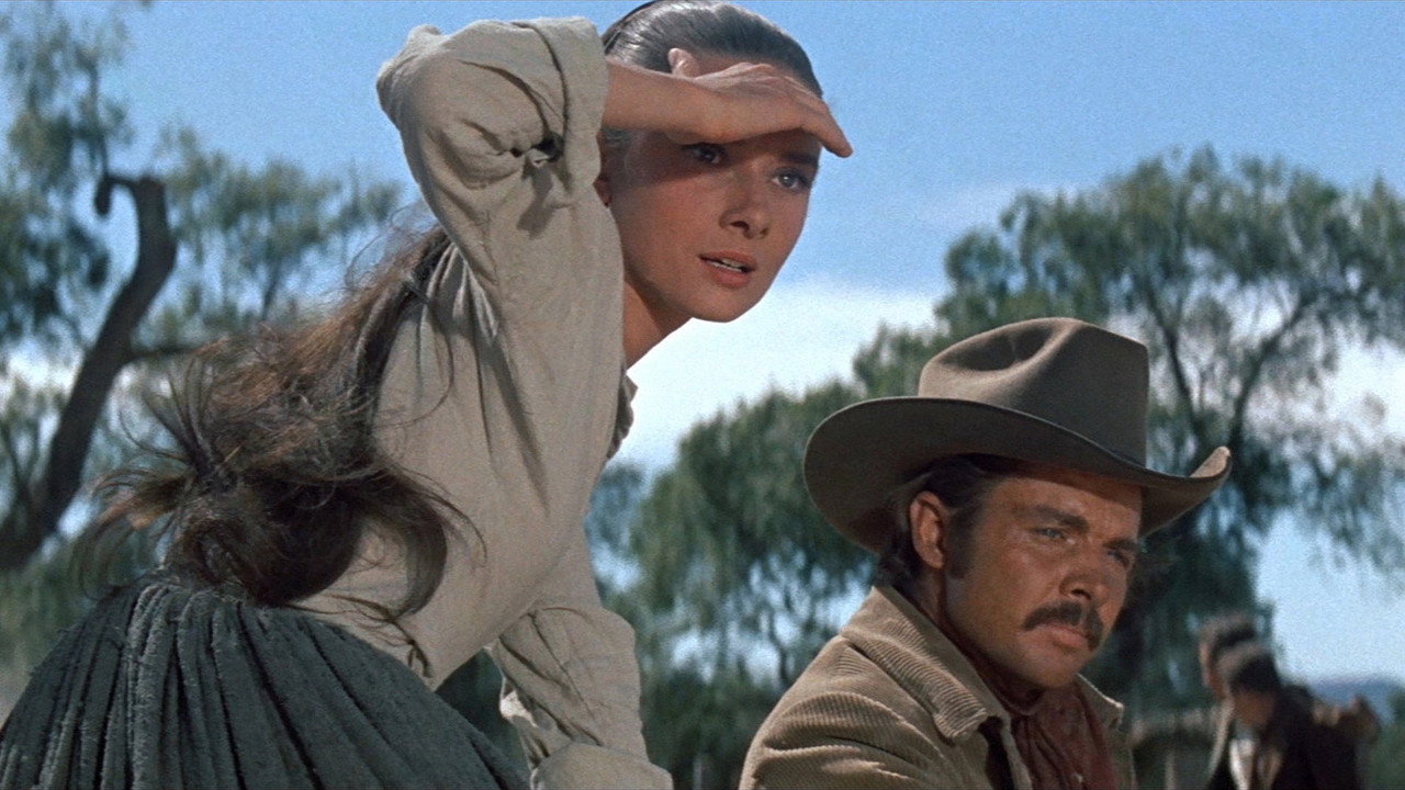 The Unforgiven (1960) backdrop artwork